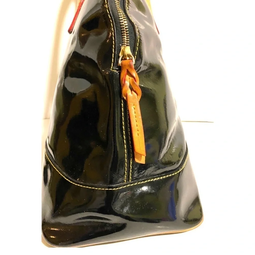 Dooney & Bourke Black and brown satchel Women's Bag